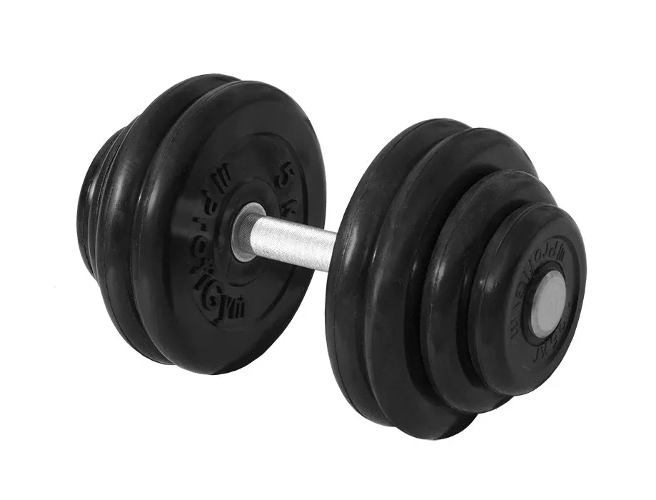 ГНР-31 Гантель PROFIGYM неразборная с хромированной ручкой