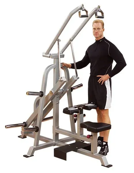 Тяга вертикальная на свободном весе Body Solid LVLA