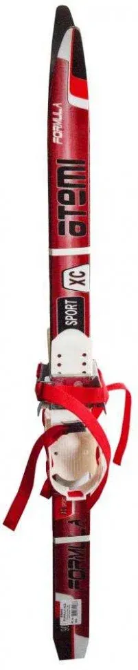 Лыжный комплект для детей Atemi Formula STEP red крепление комби без лыжных палок
