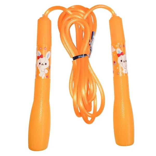 Скакалка ПВХ 2,5 м. оранжевая E32649-3