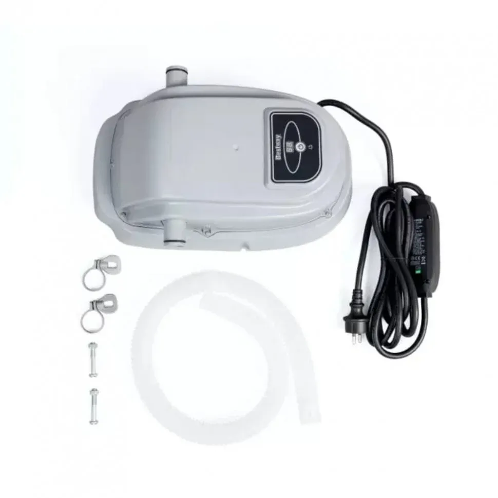 Проточный водонагреватель Bestway 58259 BW 2.8 kw для бассейнов до 17м3, белый