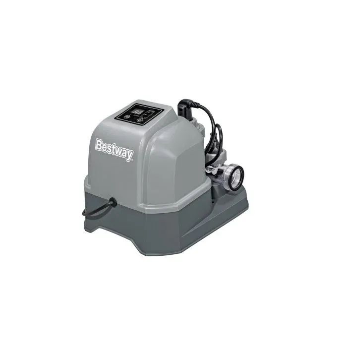 Хлоргенератор Bestway 58678 BW для бассейнов от 26498л мин. поток 1249л/ч хлор 6 г/ч, серый
