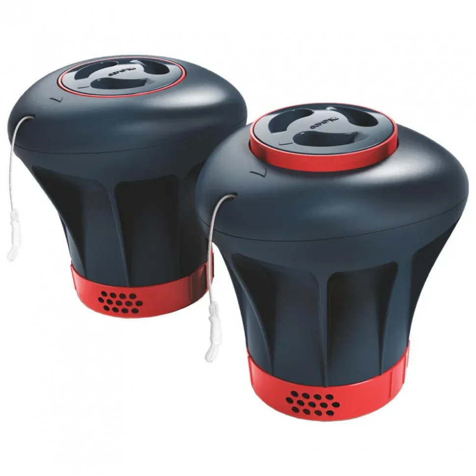 Дозатор Kokido Revolution CD20BU/REV AQ21276 для таблеток 75 мм/5шт, красный черный