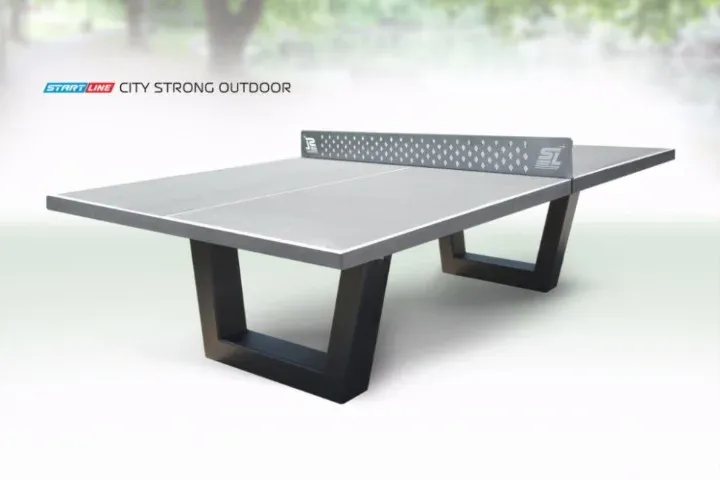 Теннисный стол уличный антивандальный Start Line City Strong, серый