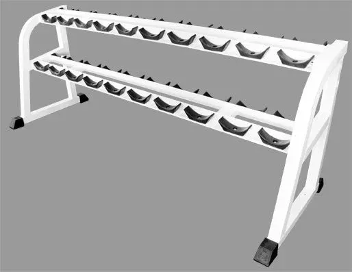 Стойка для гантелей 2-уровневая Barbell МВ 1.16