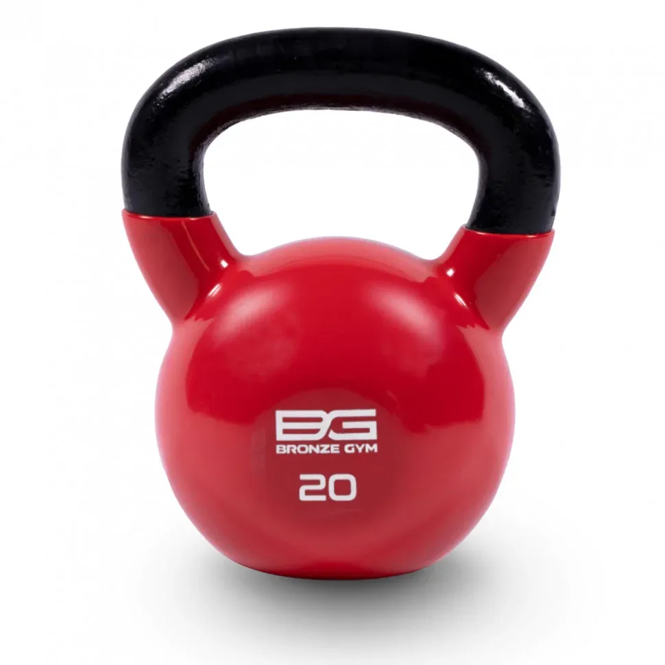 Гиря BRONZE GYM в виниловой оболочке