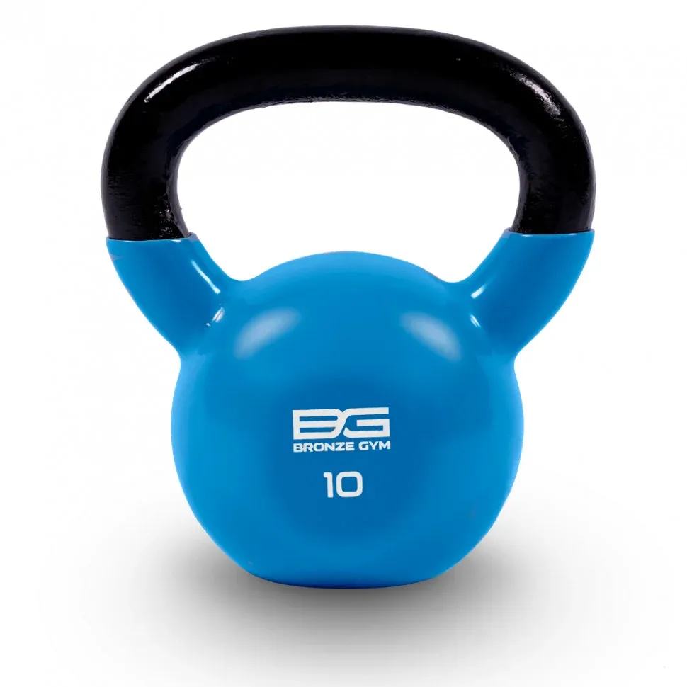 Гиря BRONZE GYM в виниловой оболочке