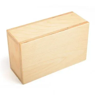 Блок для йоги HUGGER MUGGER Wood Yoga Block дерево