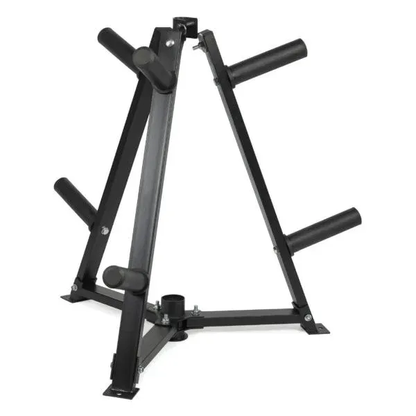 Стойка треугольная для дисков и грифа 51 мм VictoryFit VF-D4015, черный