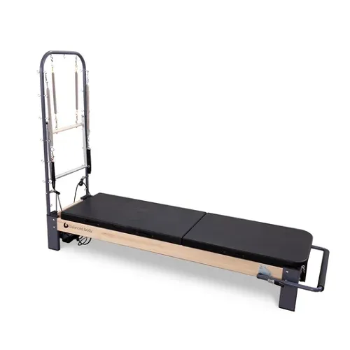 Реформер BALANCED BODY Rialto с трапецией и матом, черный дерево