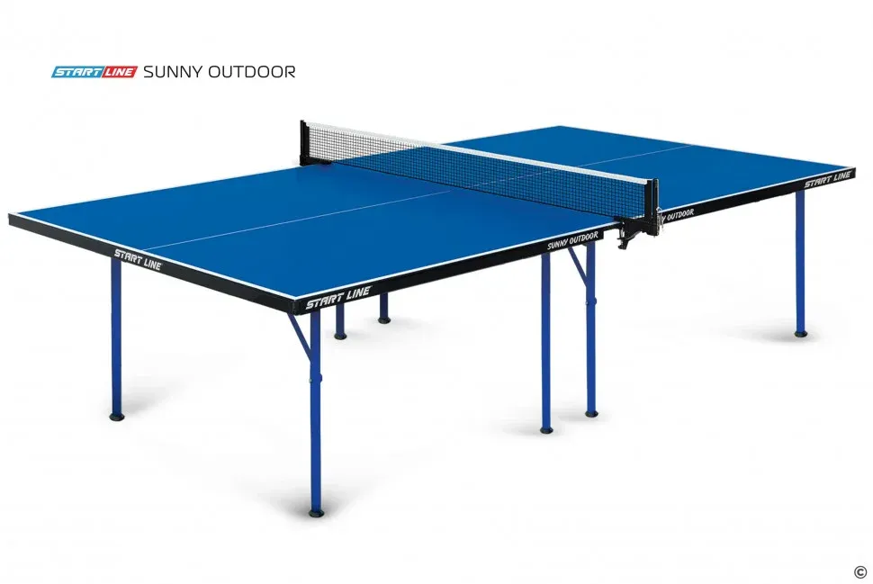 Теннисный стол всепогодный Start Line Sunny Outdoor, синий
