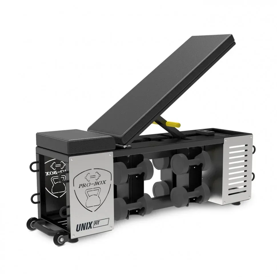 Скамья силовая UNIX Fit PRO многофункциональная UC-C38