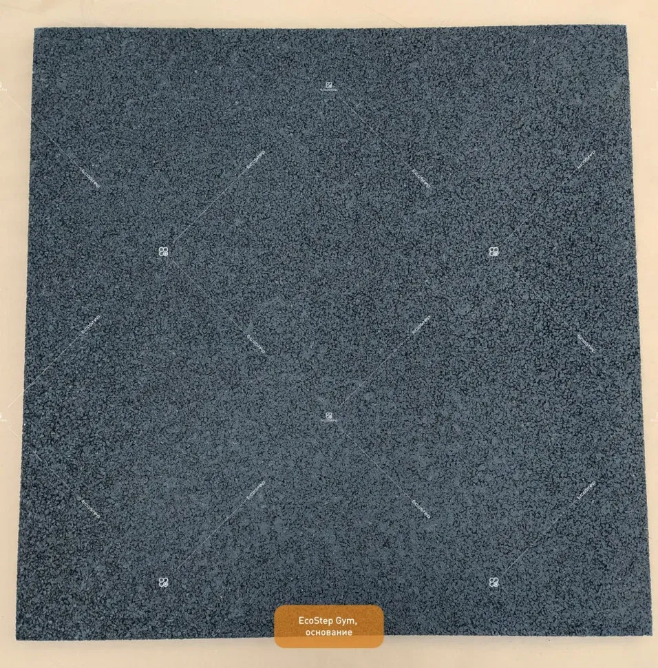 Резиновая плитка EcoStep Gym 1000х1000мм