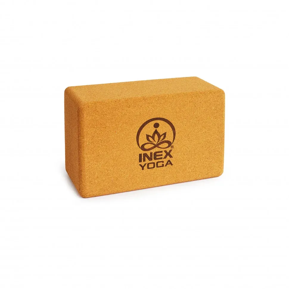 Блок для йоги INEX Cork Yoga Block