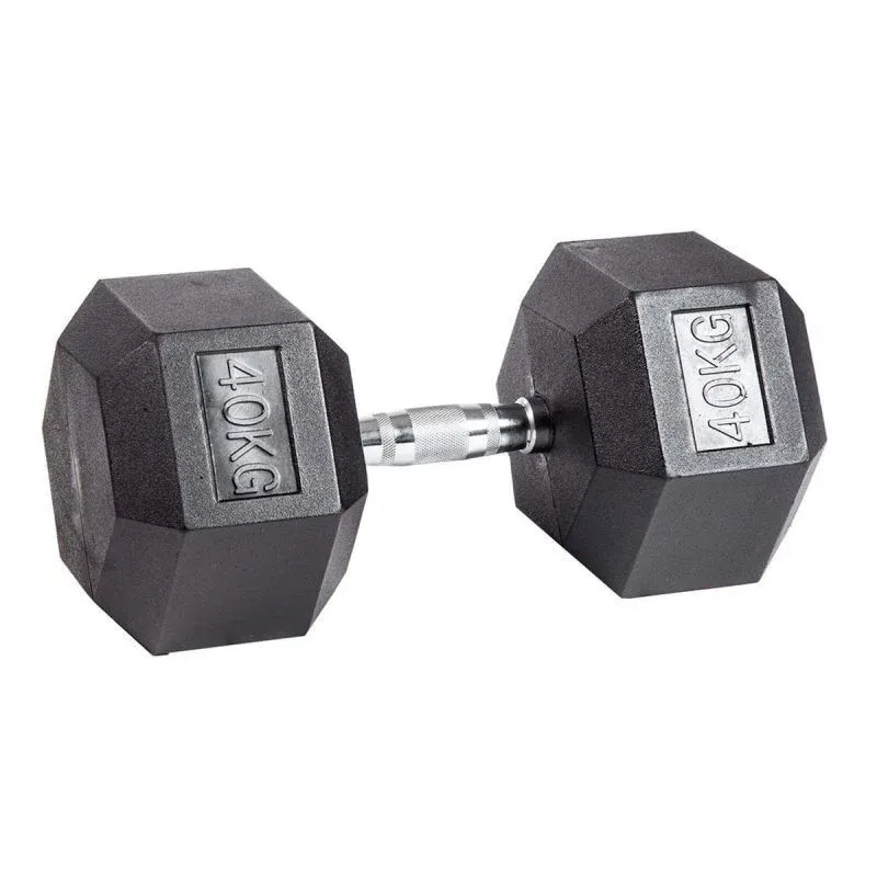 Гантель гексагональная обрезиненная PROFI-FIT