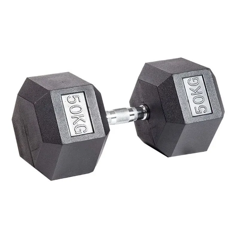 Гантель гексагональная обрезиненная PROFI-FIT