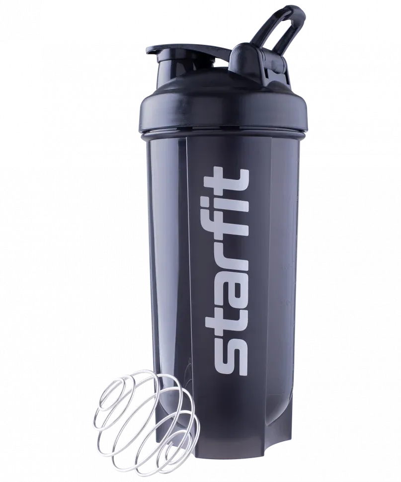 Шейкер с металлическим венчиком STARFIT FB-200