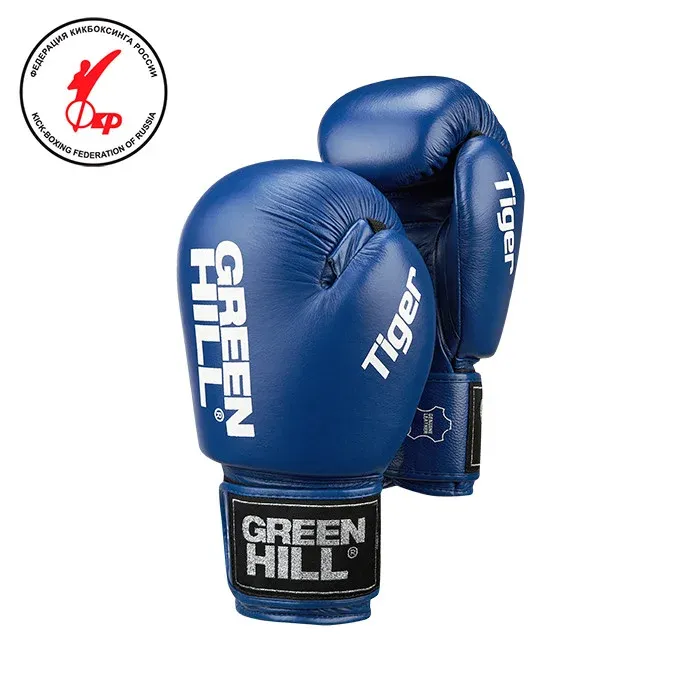 Боксерские перчатки для кикбоксинга Green Hill TIGER одобренные ФКР