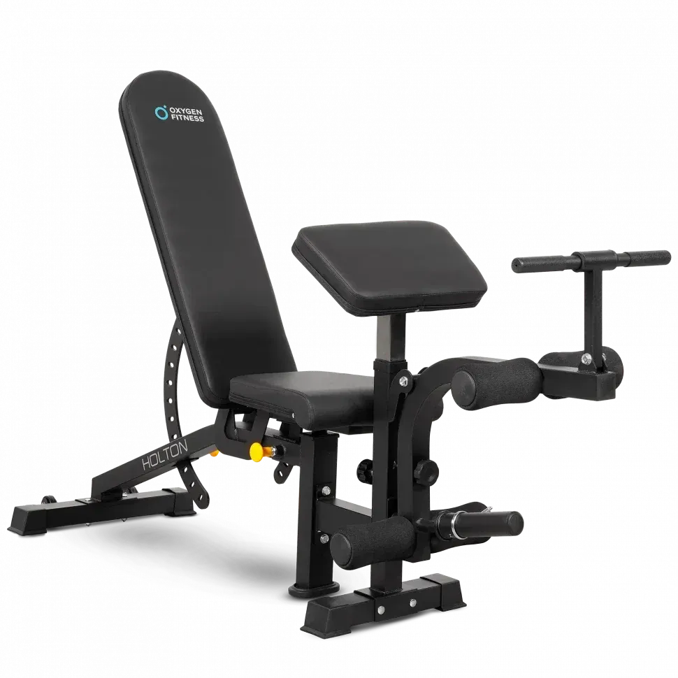 Скамья универсальная домашняя OXYGEN FITNESS HOLTON, черный