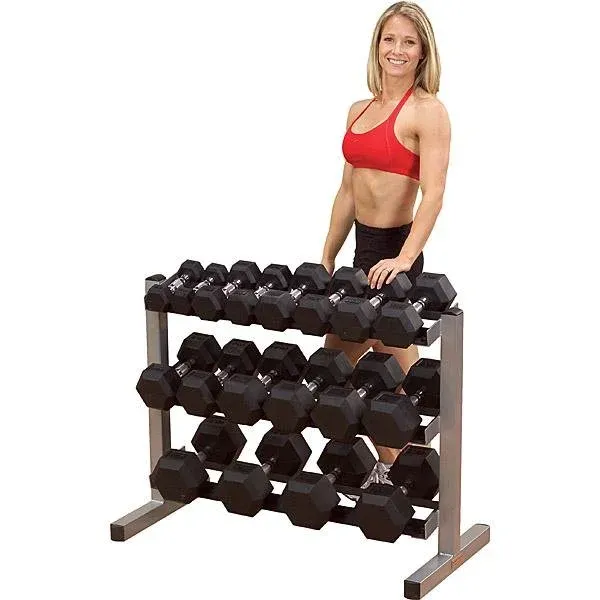 Стойка для гантелей 3-уровневая Body Solid GDR-363