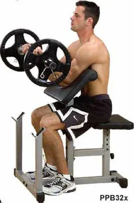 Силовая скамья/парта Скотта BODY SOLID PPB-32X