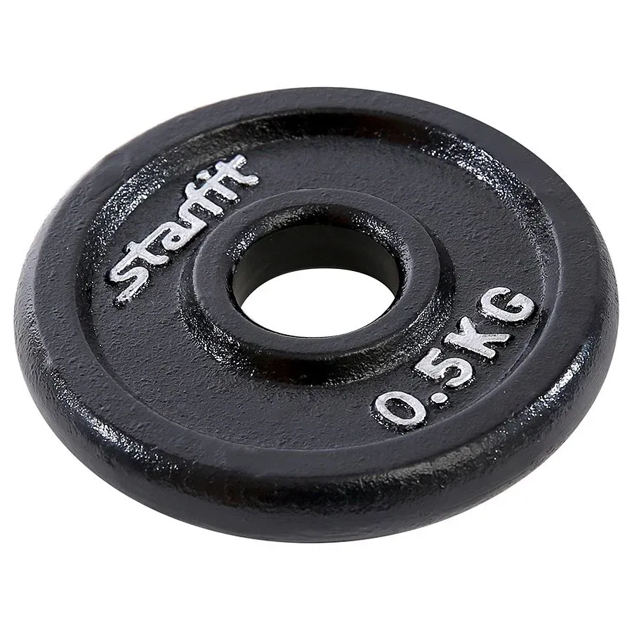 Диск Starfit BB-204 чугунный черный d=26 мм 0