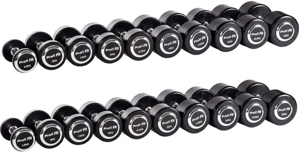 Набор гантелей PROFI-FIT PROFESSIONAL 2,5 10 ПАР