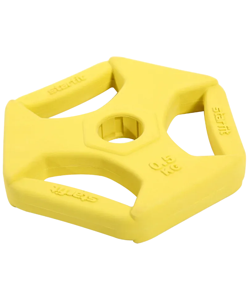 Диск Starfit BB-205 обрезиненный цветной с хватами d=26 мм 0