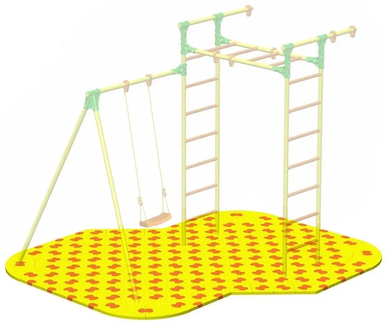 Puzzle Playground для детского спортивного комплекса Leco L-Kids Outdoor
