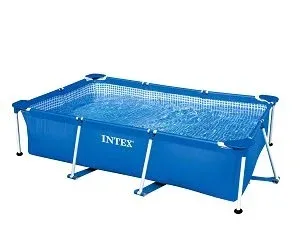 Каркасный бассейн Intex 28270 Rectangular Frame 220х150х60см 1662л, 1662 л