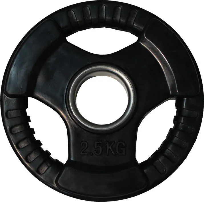 Диск обрезиненный ZSO черный 3 HANDLE D-51 2