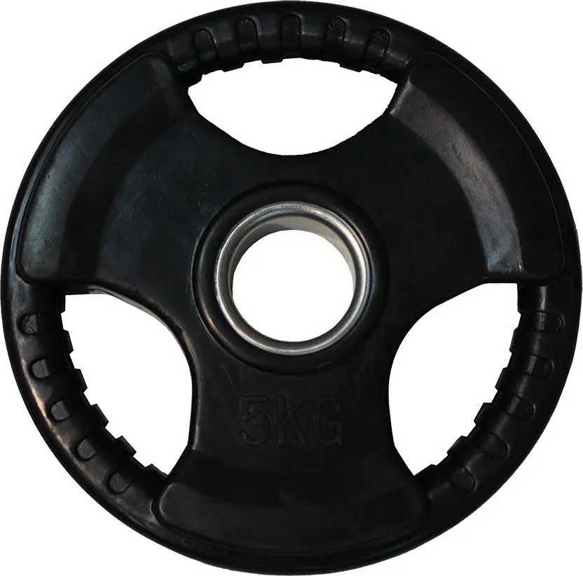 Диск обрезиненный ZSO черный 3 HANDLE D-51