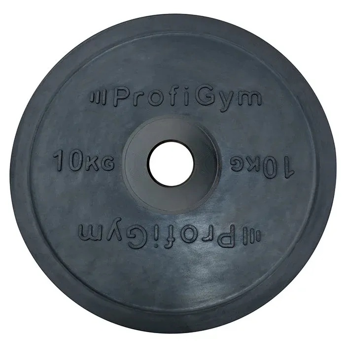 Диск Profigym обрезиненный черный d=5010 кг