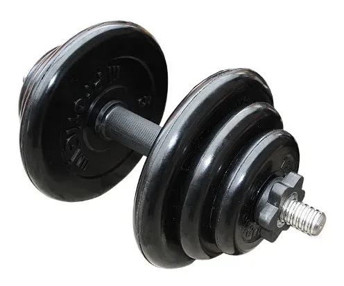 Гантель разборная обрезиненная Profigym АНТАТ