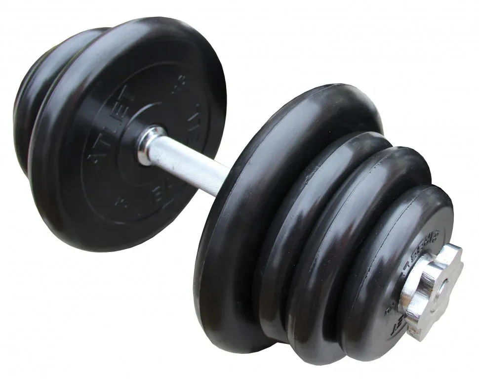Гантель разборная обрезиненная Profigym АНТАТ