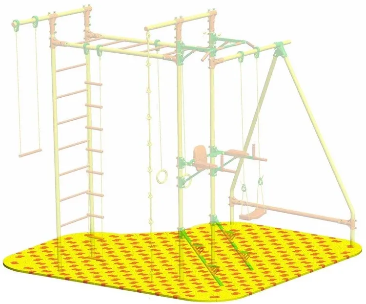 Puzzle Playground для детского спортивного комплекса Leco-IT Outdoor