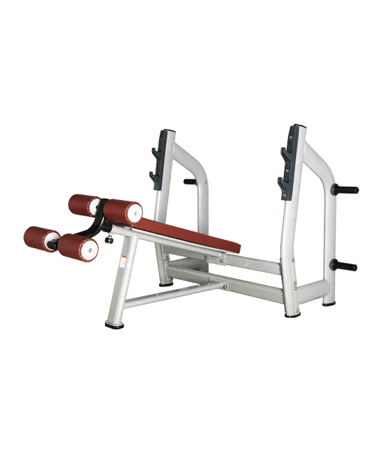 Скамья для жима с отрицательным наклоном BRONZE GYM H-024