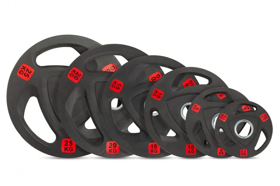 Диск обрезиненный с 3-мя хватами VictoryFit NEO 2.5