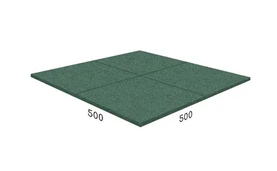 Резиновое покрытие Rubblex Active 500x500x30 мм