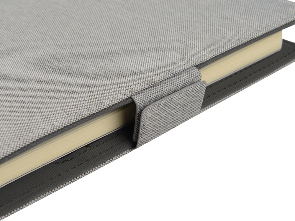 Органайзер с беспроводной зарядкой Powernote 5000 mAh светло-серый - фото 8