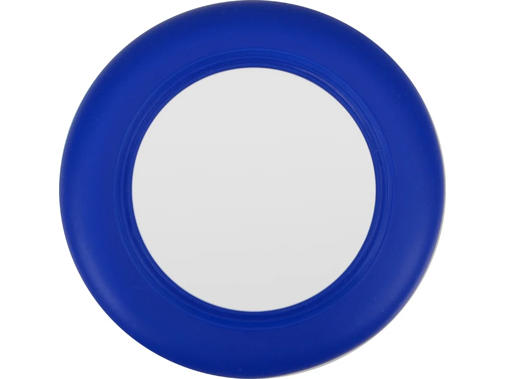 Беспроводное зарядное устройство «Disc» со встроенным кабелем 2 в 1, синий - фото 7