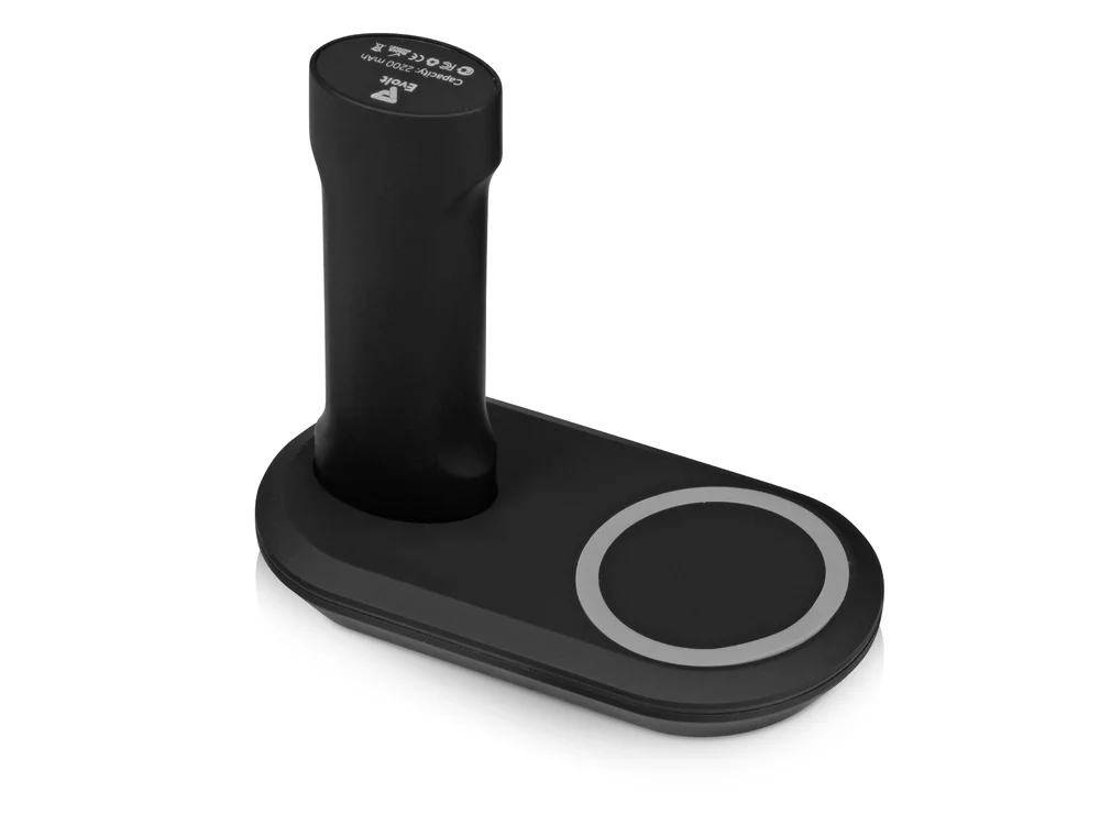 Набор Launch с настольной зарядной станцией и внешним аккумулятором черный