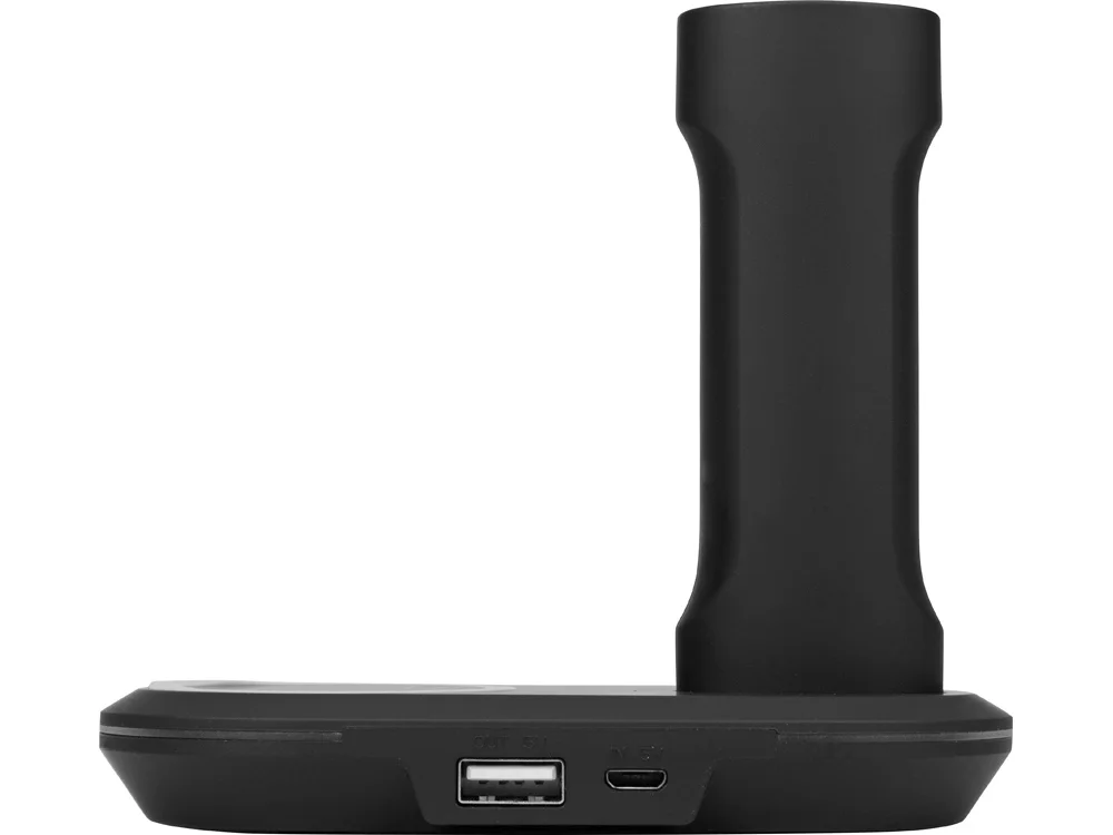 Набор Launch с настольной зарядной станцией и внешним аккумулятором черный - фото 4