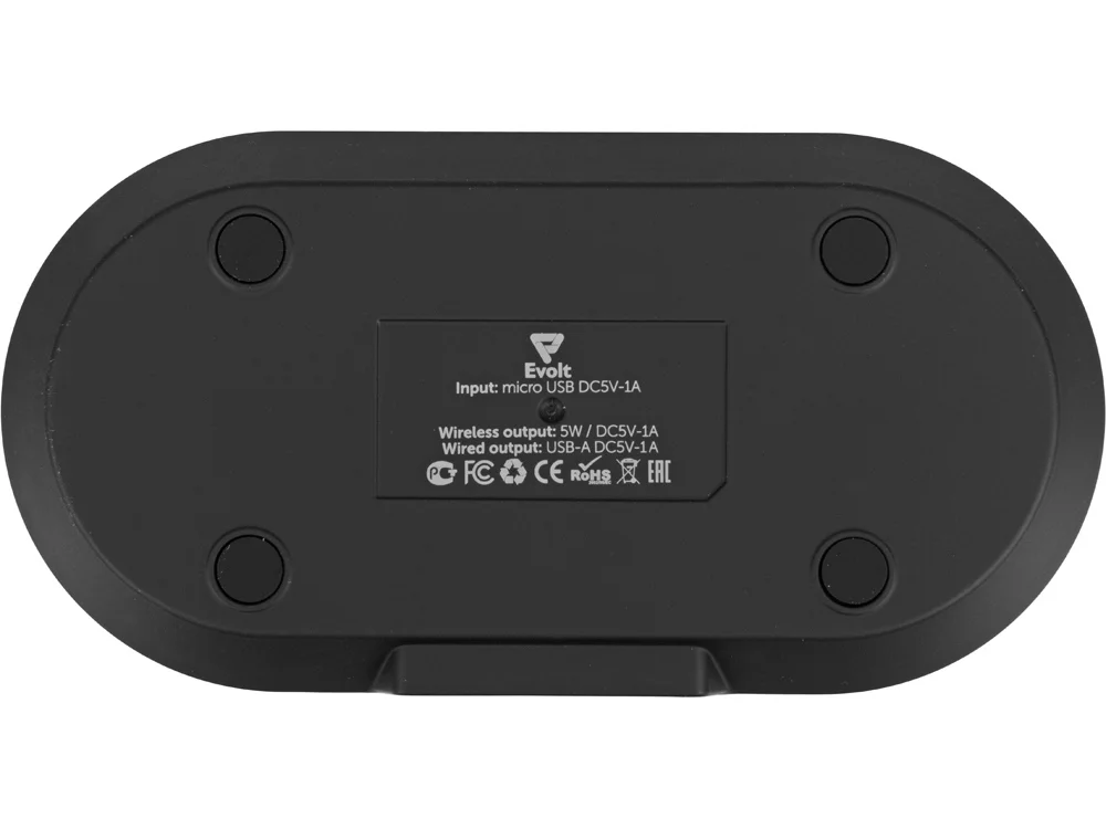 Набор Launch с настольной зарядной станцией и внешним аккумулятором черный - фото 6