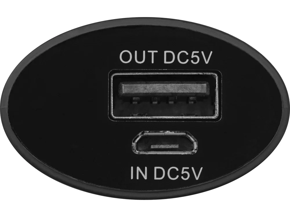 Набор Launch с настольной зарядной станцией и внешним аккумулятором черный - фото 7