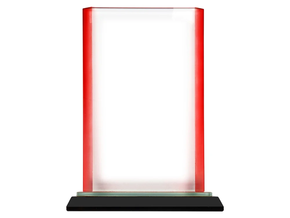 Награда Line прозрачный красный - фото 2