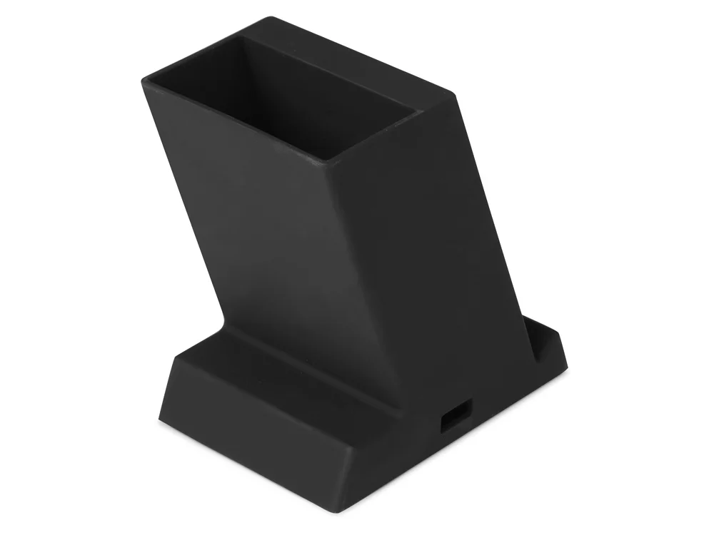 Настольное беспроводное зарядное устройство Glow Box черный - фото 5