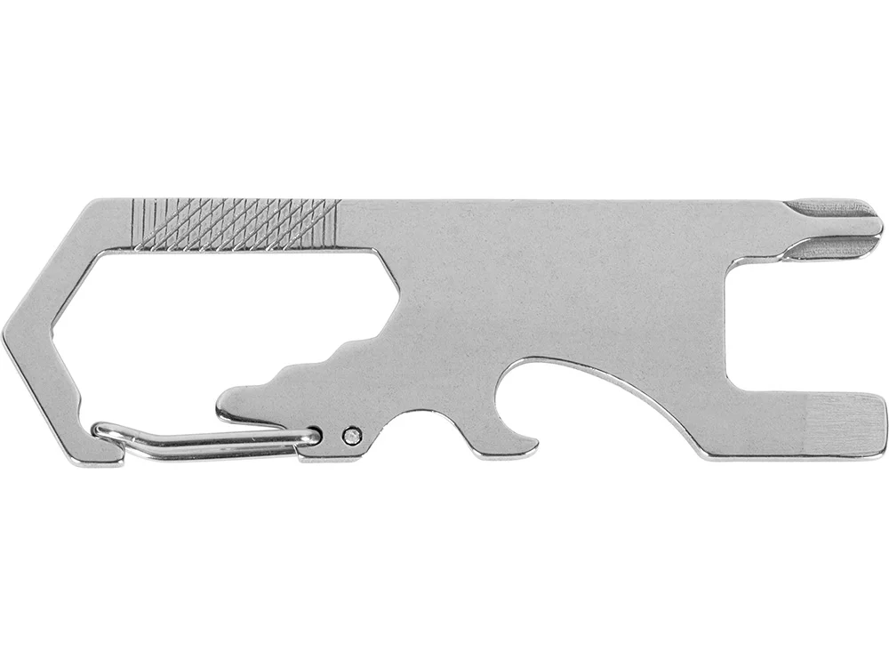 Мультиинструмент Carabiner серебристый - фото 3