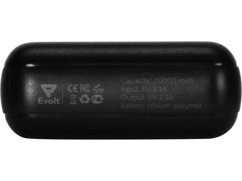 Внешний аккумулятор Elec 20000 mAh черный - фото 7
