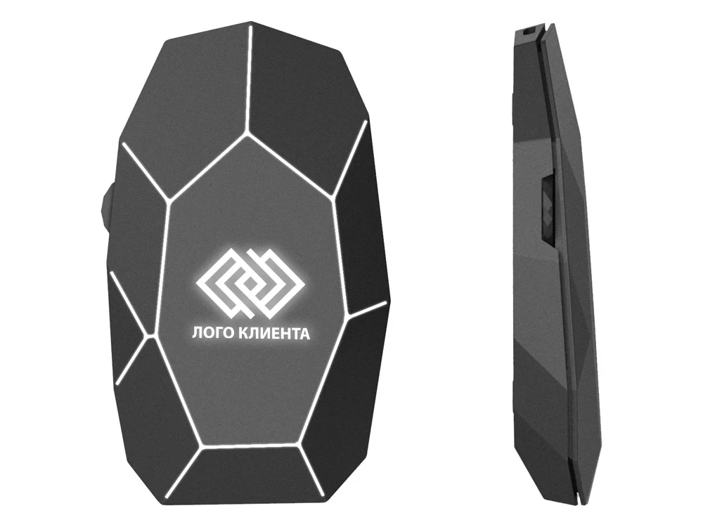 Беспроводная мышь Geo Mouse Plus черный - фото 1